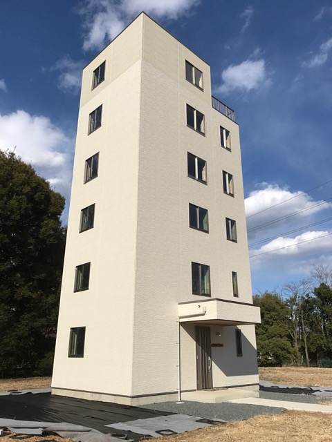 6階建て　ツーバイフォー　実験棟